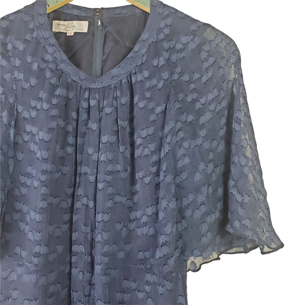 50's RARE Original Leilian Tokyo Sheer Dress 10